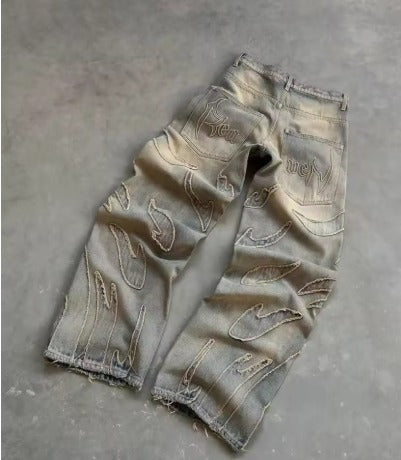 Retro Baggy Jeans for Men