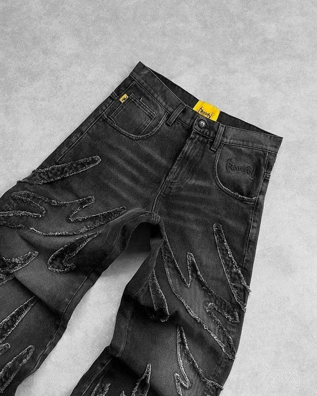 Retro Baggy Jeans for Men