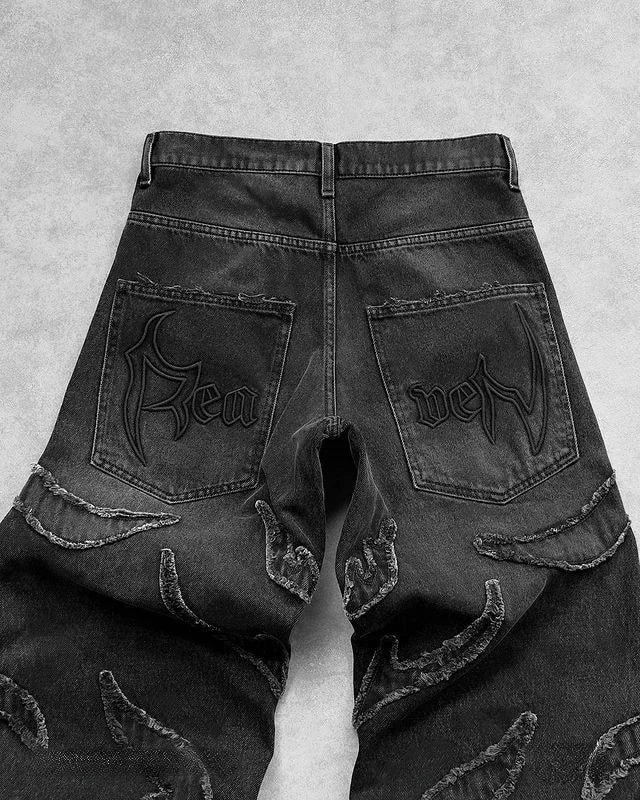 Retro Baggy Jeans for Men