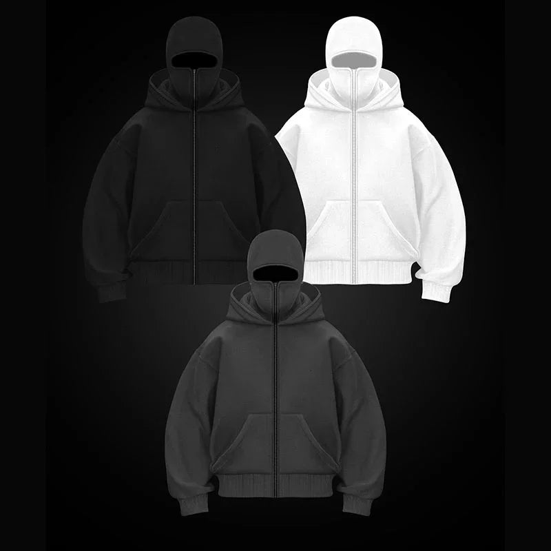 Cozy Ski Mask Hoodie